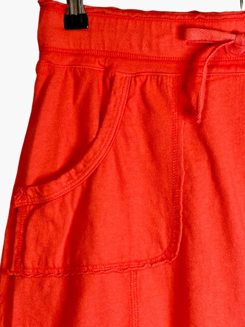 Fresh Produce Drawstring Utility A Line Mini Skirt Cotton Boho Beachy Small - Picture 2 of 9
